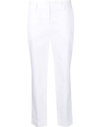P.A.R.O.S.H. Tapered-leg Tailored Pants - White