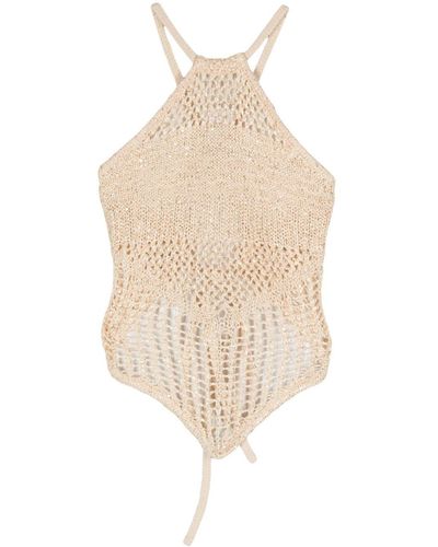 Mes Demoiselles Starkey Knitted Top - White