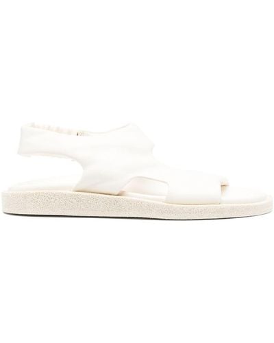 Officine Creative Double-strap Leather Sandals - White