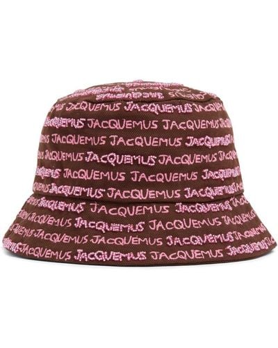Jacquemus Logo-embroidered Bucket Hat