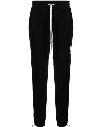 Amiri Pantalon de jogging à logo imprimé - Noir