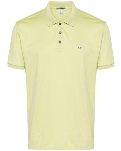 C.P. Company `70/2 Mercerized` Polo Shirt - Yellow