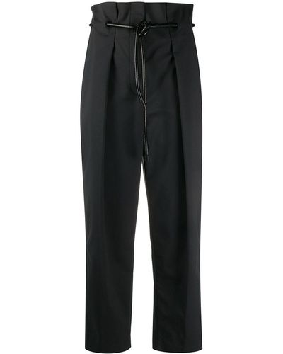 3.1 Phillip Lim Pantalones Origami con pinzas - Negro