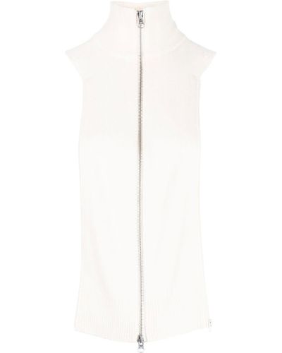 Veronica Beard Top a collo alto - Bianco