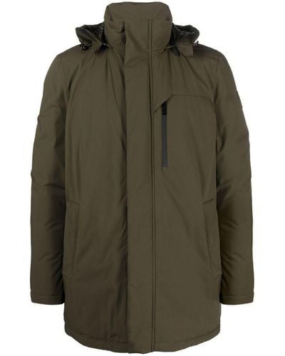 Woolrich Mountain Padded-interior Parka Coat - Green