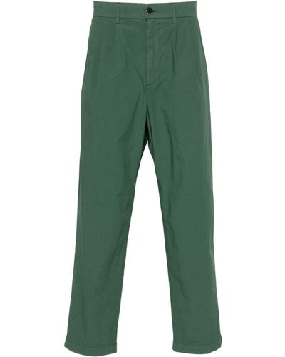 Barena Pleat-detail Trousers - Green