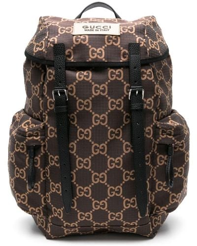 Gucci gg Supreme Backpack - Black