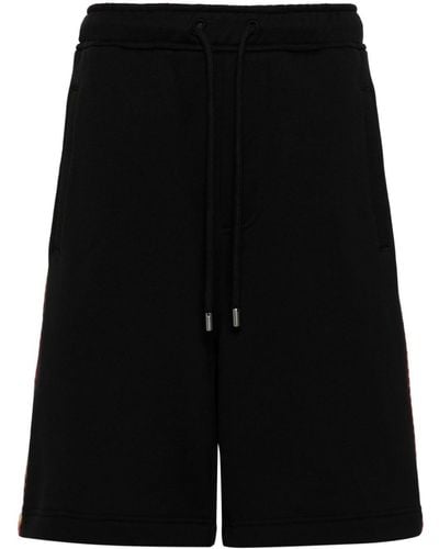 Lanvin Shorts Met Zigzag Patroon - Zwart