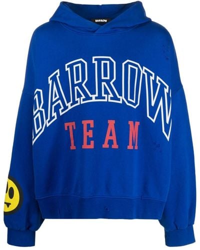 Barrow Hoodie Met Logoprint - Blauw
