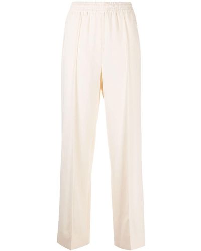 See By Chloé Pantalon de jogging à coupe droite - Blanc