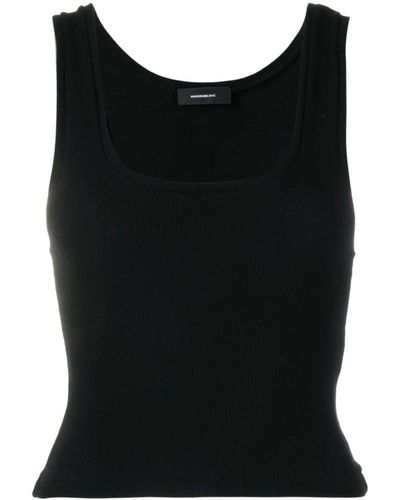 Wardrobe NYC Black Sleeveless Vest Top