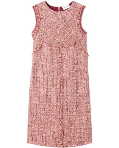 St. John Tweed Mini Dress - Pink