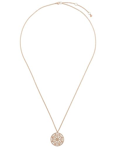 Astley Clarke 14kt Rose Gold Icon Nova Opal Necklace - Metallic