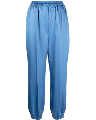 Nanushka Pantalones tapered - Azul