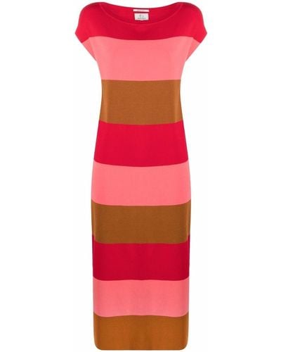 Woolrich Mid-length Striped Dress - Red
