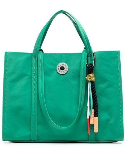 bimba Y lola byl nylon shopper bag green (kurleb 35/41 x 13 x t 28cm).  Idr2125k sy