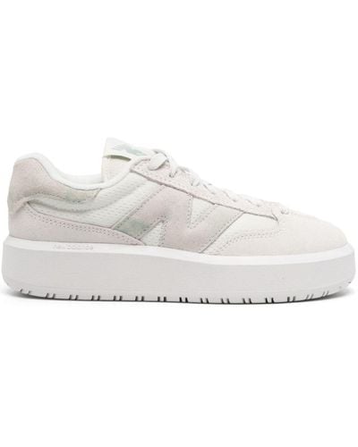 New Balance Ct302 Suede Trainers - White