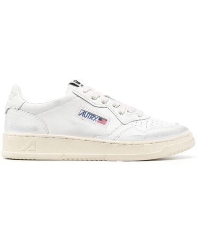 Autry Super Vintage Low-top Sneakers - White