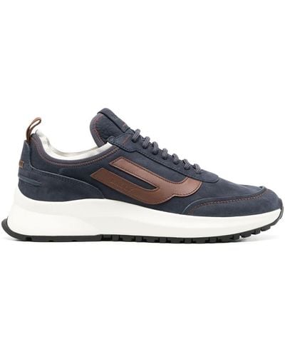 Bally Schuhe Suede Trainers - Blue