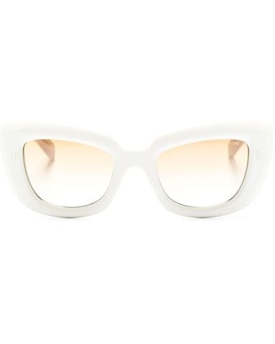 Cutler and Gross 9797 Cat-eye Sunglasses - Natural