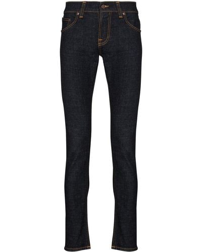Nudie Jeans Tight Terry Skinny Jeans - Men's - Cotton/elastane - Blue