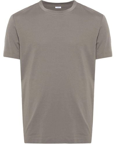 Malo T-Shirt mit rundem Ausschnitt - Grau