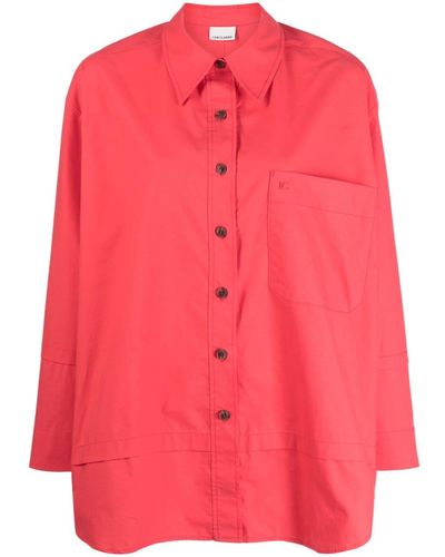 Low Classic Hemd mit Knopfleiste - Pink