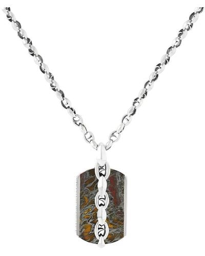 Stephen Webster Large Thorn Razer Tag Necklace - Metallic