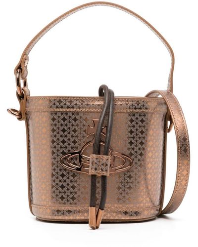 Vivienne Westwood Daisy Beuteltasche - Braun