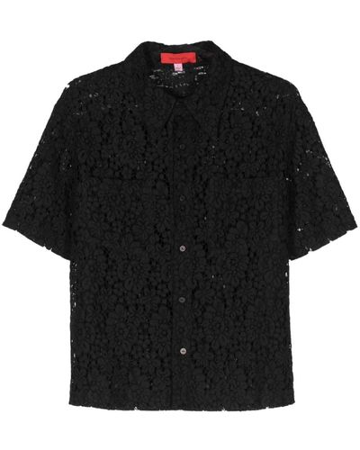Eckhaus Latta Flora Button-up Shirt - Black