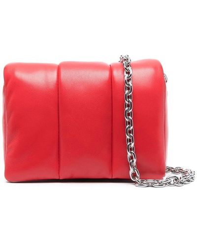 Stand Studio Ery Panel Clutch Bag - Red