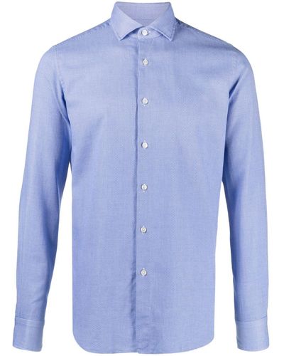 Xacus Camisa de manga larga - Azul