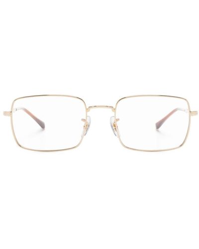 Ray-Ban Rb6520 スクエア眼鏡フレーム - ホワイト