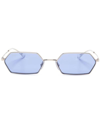 Ray-Ban Yevi Geometric-frame Sunglasses - Blue