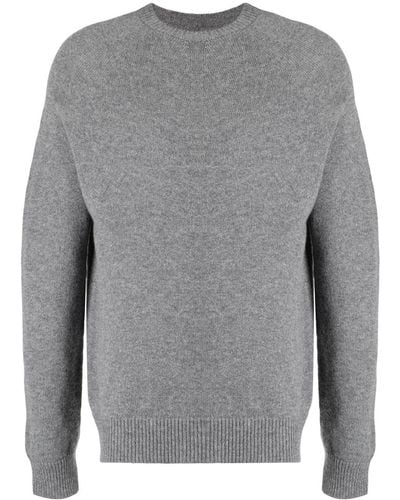 Jil Sander Seamless Cashmere Sweatshirt - Grey