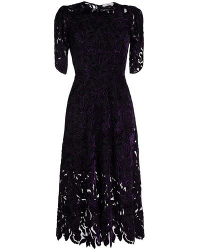 Erdem ベルベット ドレス - ブラック