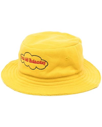 Natasha Zinko Wednesday Bucket Hat - Yellow