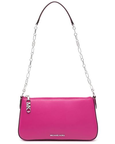 Michael Kors Medium Empire Logo-lettering Shoulder Bag - Pink