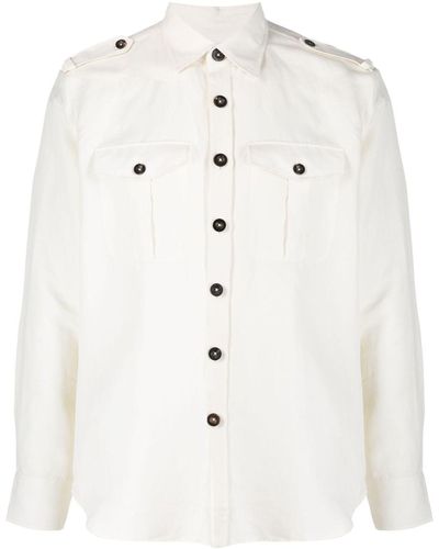 PT Torino Camisa con manga larga - Blanco