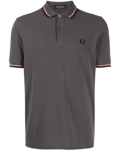 Fred Perry Laurel Wreath ポロシャツ - グレー