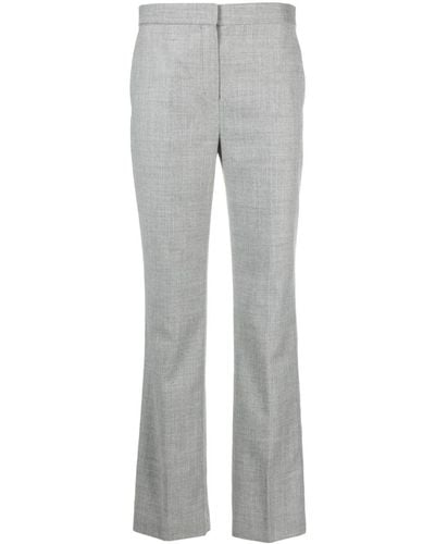 Theory Tailored Wool Pants - Gray