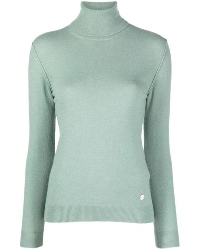 Woolrich Roll-neck Knitted Sweater - Green