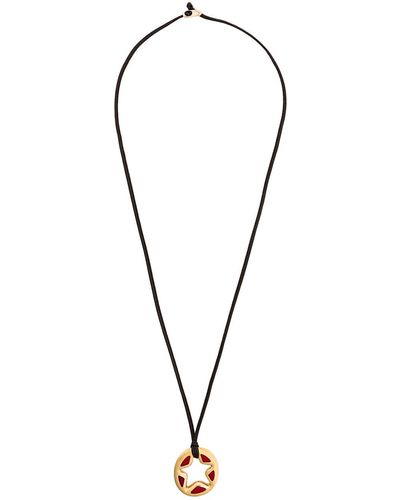 Gavello 18kt Roségouden Halsketting - Metallic
