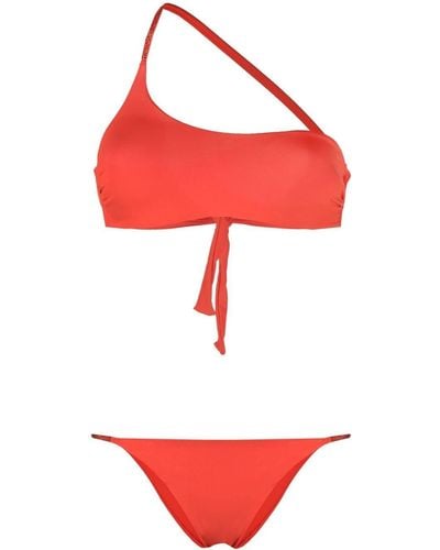 Fisico Embellished Logo-detail Bikini Set - Orange