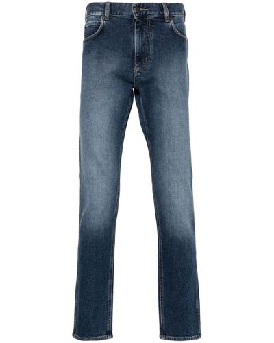 Emporio Armani J16 Slim-cut Jeans - Blue