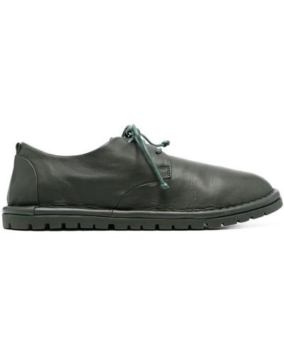 Marsèll Lace-up Leather Oxford Shoes - Green