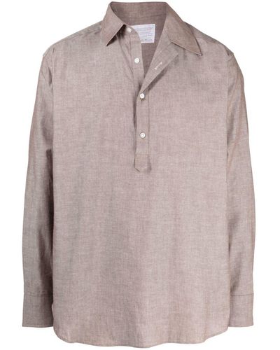 Kolor 23ss asymmetric polo shirt size2-