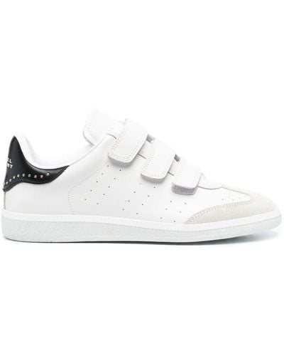Isabel Marant Sneakers con strappi Beth - Bianco
