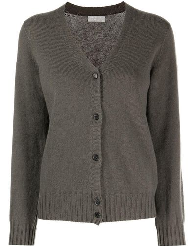 Margaret Howell V-neck Cashmere-knit Cardigan - Gray