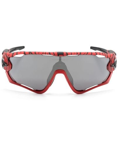Oakley Gafas de sol Jawbreaker con montura oversize - Rojo